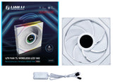 Lian Li Uni Fan TL WIRELESS LCD 140 REVERSE BLADE Computerkabinet Ventilator 14 cm Hvid 1 stk