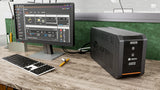 Vertiv PSA6E-600IT-SCH UPS-enhed Interaktivt indgangsstik 0,6 kVA 315 W 4 AC stikkontakt(er)