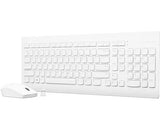 Lenovo GX30W75336 tastatur Mus inkluderet Universel USB + Bluetooth QWERTY Hvid
