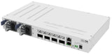 Mikrotik CRS504-4XQ-IN netværksswitch Administreret Fast Ethernet (10/100) Strøm over Ethernet (PoE) Hvid