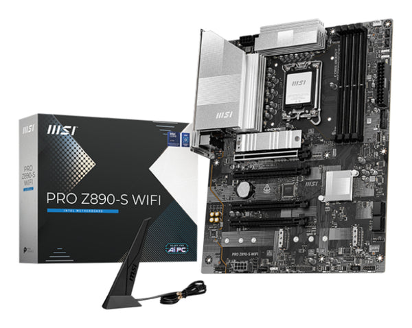 MSI PRO Z890-S WIFI bundkort Intel Z890 LGA 1851 (Socket V1) ATX