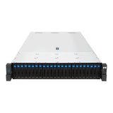ASUS RS720-E12-RS24G Stativ (2U) Sort, Sølv
