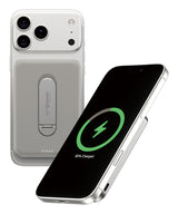 PanzerGlass empower™ by ® empower™ Bank m. Spin Stand | 5000mAh | Titanium