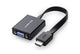 Ugreen 40248 videokabel adapter 0,16 m VGA (D-Sub) HDMI + Micro-USB Sort