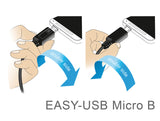 DeLOCK 84806 USB-kabel USB 2.0 0,5 m USB A Micro-USB B 0,48 Gbit/sek. Hvid