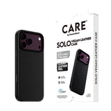 PanzerGlass CARE™ by ® Solo Vegan Leather Case Sort m. MagSafe iPhone 18 Pro Max | 17 Pro Max