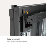 Deltaco ARM-0801 tv-beslag 2,29 m (90") Sort
