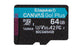 Kingston Technology 64 GB microSDXC Canvas Go! Plus Gen4 200R A2 U3, enkelt pakke uden ADP