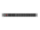 Lanberg PDU-02I1908I-0200-C20-BK strømforsyningsenhed (PDU) 10 AC stikkontakt(er) 1U Sort