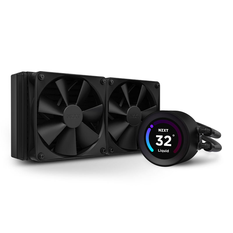 NZXT Kraken Elite 240 Processor Alt-i-en væskekøler 12 cm Sort 1 stk