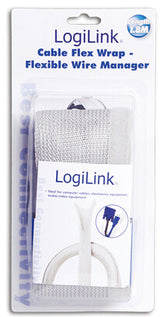 LogiLink KAB0007 kabelsamler Grå