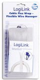 LogiLink KAB0007 kabelsamler Grå