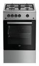 Beko FSG52020FX Fritstående komfur Gas Gaskomfur Rustfrit stål