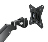 Manhattan 461887 skærmbeslag og -stativer 81,3 cm (32") Skrivebord Sort