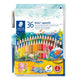 Staedtler Noris aquarell 144 10 Flerfarvet 36 stk