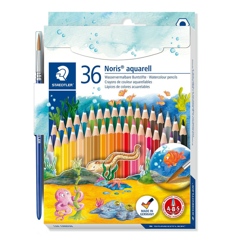 Staedtler Noris aquarell 144 10 Flerfarvet 36 stk