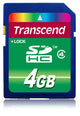 Transcend TS4GSDHC4 hukommelseskort 4 GB SDHC