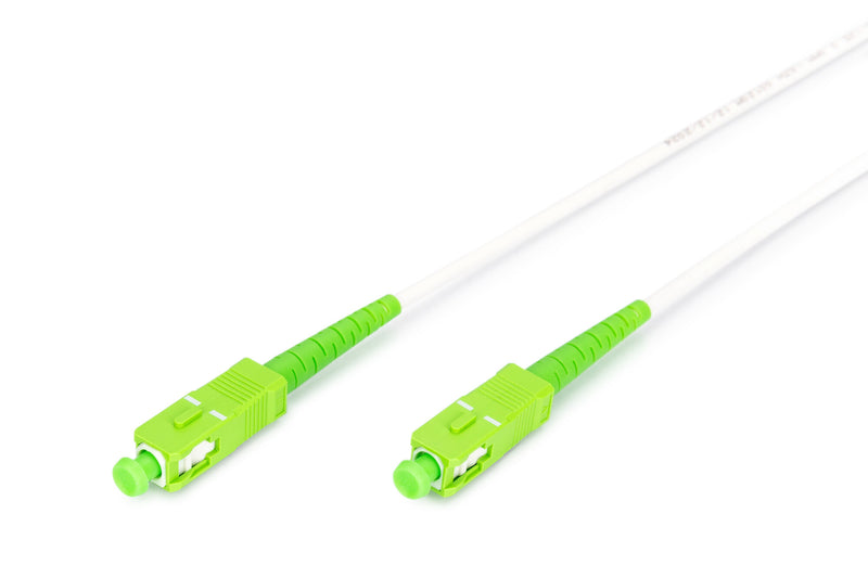 Digitus DK-2922A-01-SCA-SX InfiniBand og fiberoptisk kabel 1 m SC/APC Grøn, Hvid