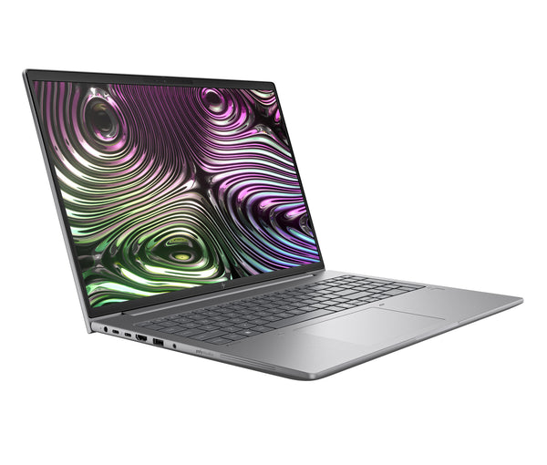 HP Zbook X G1i Intel Core Ultra 9 285H Mobil workstation 40,6 cm (16") WQXGA 64 GB DDR5-SDRAM 1 TB SSD NVIDIA RTX PRO 2000 Blackwell Wi-Fi 7 (802.11be) Windows 11 Pro AI Workstation, AI PC Sølv
