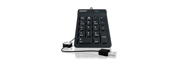 KeySonic ACK-118BK numerisk tastatur Universel USB Sort