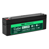 Green Cell AGM12V2-3AH-H UPS batteri Blybatterier (VRLA) 12 V 2,5 At