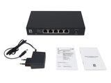LevelOne GEU-0525 netværksswitch Ikke administreret 2.5G Ethernet (100/1000/2500) Sort