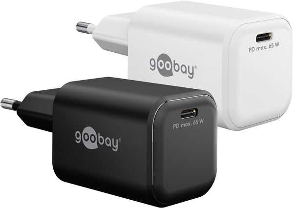 Goobay 79156 oplader til mobil enhed Universel Hvid Vekselstrøm Hurtig opladning Indendørs