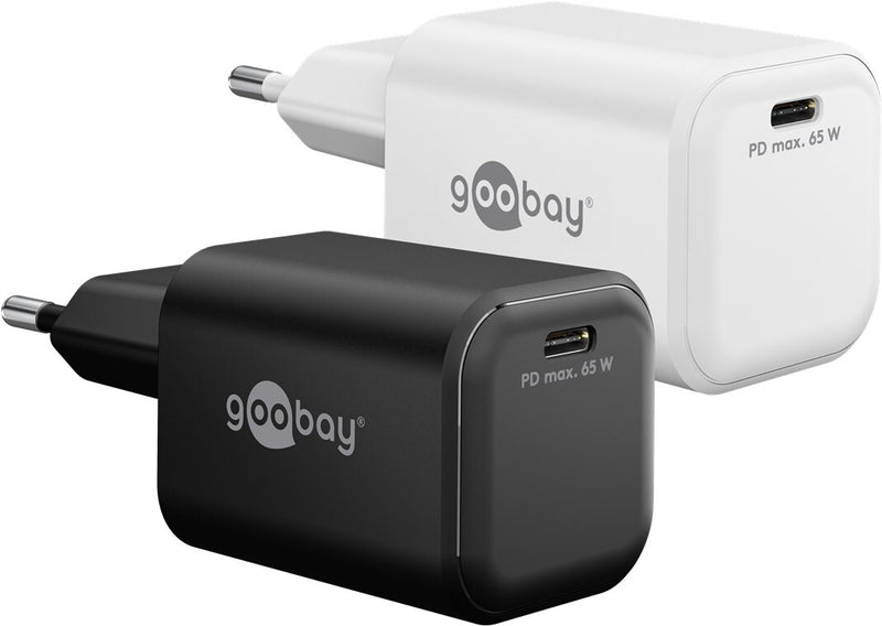 Goobay 79156 oplader til mobil enhed Universel Hvid Vekselstrøm Hurtig opladning Indendørs