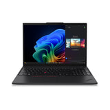 Lenovo ThinkPad T16 Gen 4 (AMD) Copilot+ PC AMD Ryzen AI 7 350 Laptop 40,6 cm (16") WUXGA 32 GB DDR5-SDRAM 1 TB SSD Wi-Fi 7 (802.11be) Windows 11 Pro Tysk Sort