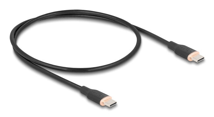 DeLOCK 81237 USB-kabel USB 2.0 0,5 m USB C 0,48 Gbit/sek. 60 W Sort