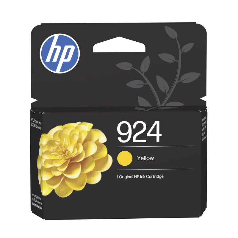HP 924 original blækpatron, gul