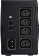 PowerWalker VI 850SE LCD/IEC UPS-enhed Interaktivt indgangsstik 0,85 kVA 480 W 4 AC stikkontakt(er)