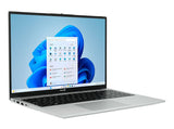 TERRA MOBILE 1610A AMD Ryzen™ 7 7730U Laptop 40,6 cm (16") WUXGA 16 GB DDR4-SDRAM 512 GB SSD Wi-Fi 6 (802.11ax) Windows 11 Home Sort, Sølv Tysk