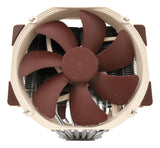Noctua NH-D15 SE-AM4 Computerkølesystem Processor Køler Beige, Brun, Rustfrit stål