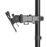 Hama 00220903 skærmbeslag og -stativer 88,9 cm (35") Skrivebord Sort