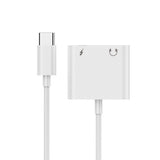 Gembird GMB Audio A-CM-3.5FP-01 kabel kønsskifter 4-pins 3.5 mm, USB Type-C USB type-C Hvid
