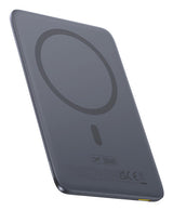 Baseus PicoGo Ultra-Slim 5000 mAh Trådløs opladning Grå