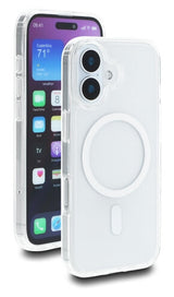 DeLOCK 81618 mobiltelefon etui 16 cm (6.3") Cover Transparent, Hvid