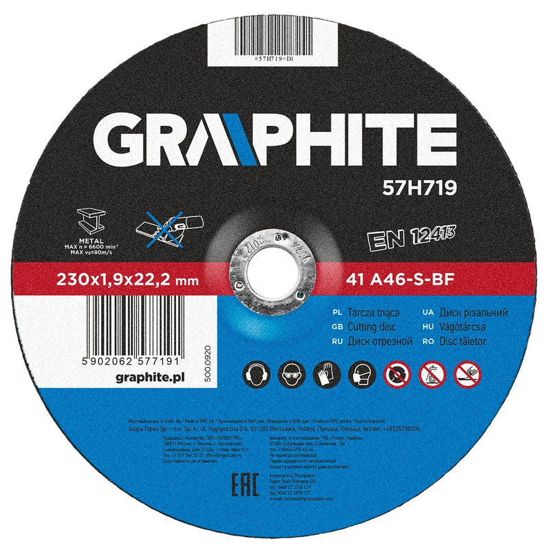 Graphite 57H719 tilbehør til elboremaskine 1 stk