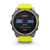 Garmin fenix 8 3,56 cm (1.4") 51 mm Digital 280 x 280 pixel Berøringsskærm Titanium Wi-Fi GPS (satellit)
