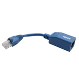 Tripp Lite N034-05N-BL netværkskabel Blå 0,127 m Cat6