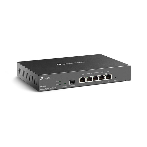 TP-Link TL-ER7206 kabelforbundet router Gigabit Ethernet Sort