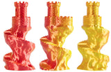 Spectrum Filaments 81410 3D print materiale Polymælkesyre (PLA), Silke Flerfarvet 1 kg