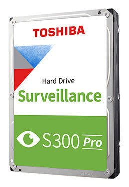 Toshiba S300 Pro Surveillance harddisk 10 TB 7200 rpm 512 MB 3.5" Serial ATA III