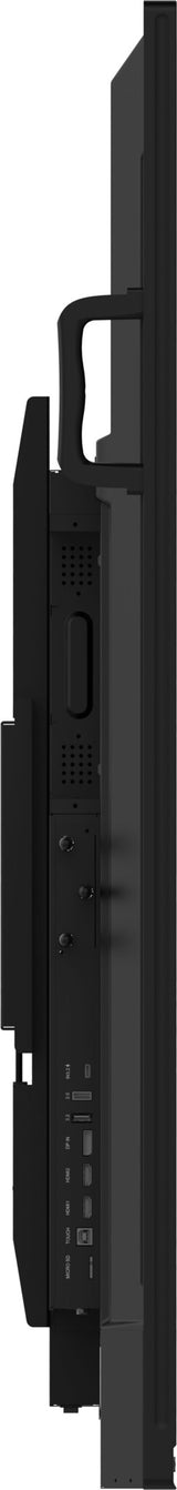 iiyama TE7513A-B2AG skilte display Interaktivt fladpanel 190,5 cm (75") Wi-Fi 500 cd/m² 4K Ultra HD Sort Berøringsskærm Indbygget processer Android 24/7
