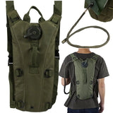 Extralink MILITARY PLECAK ROWEROWY GÓRSKI HYDRACYJNY Z BUK?AKIEM NA WOD? 3L MIL-1114 rygsæk Sportsrygsæk Grøn Polyester