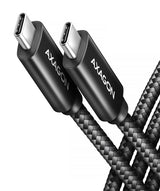 Axagon BUCM4X-CM10AB USB-kabel USB4 Gen 3x2 1 m USB C 40 Gbit/sek. 240 W Sort