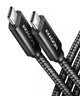 Axagon BUCM4X-CM10AB USB-kabel USB4 Gen 3x2 1 m USB C 40 Gbit/sek. 240 W Sort