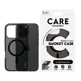 PanzerGlass CARE™ by ® Smokey Case m. Sort MagSafe iPhone 16 Pro