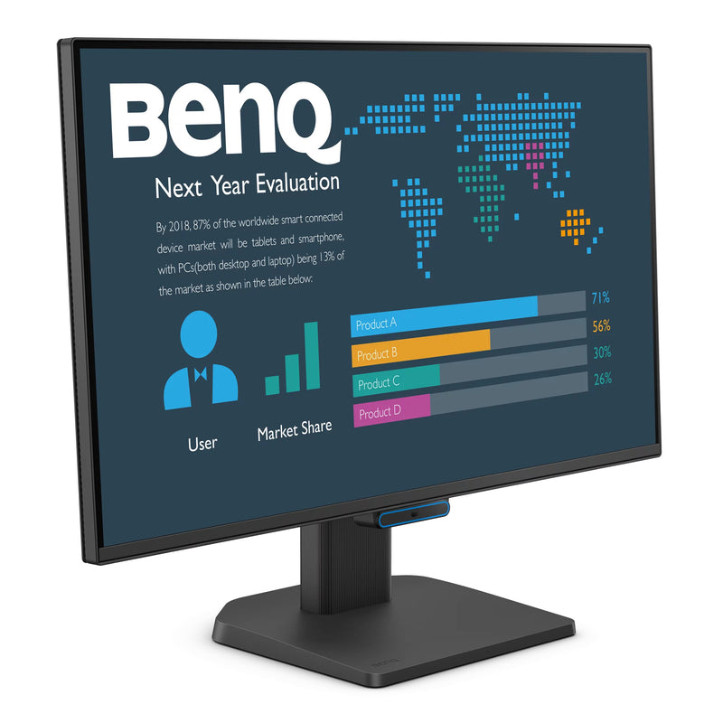 BenQ BL2490C computerskærm 60,5 cm (23.8") 1920 x 1080 pixel Fuld HD LCD Sort